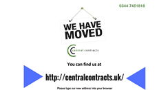 Desktop Screenshot of centralcontracts.com